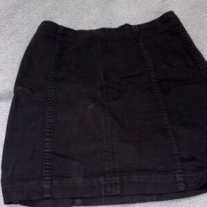 Black Free People Skirt